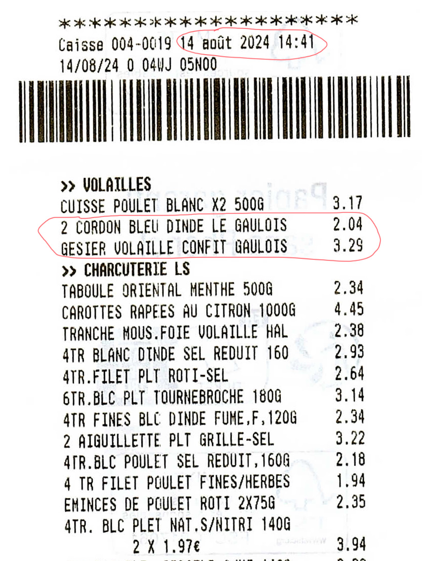 Déclarer ses achats