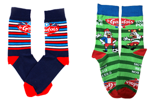 PAIRE DE CHAUSSETTES LE GAULOIS ou COUPE DE POULE (envoi aléatoire)